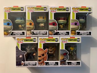 Funko Pop TMNT Teenage Mutant Ninja Turtles Lot