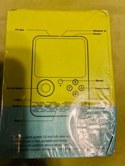 Portable Handheld Digital Game Console