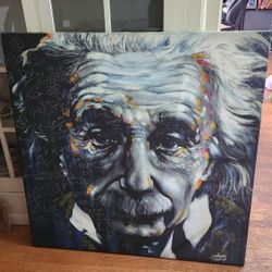 Canvas Einstein Art/Decor
