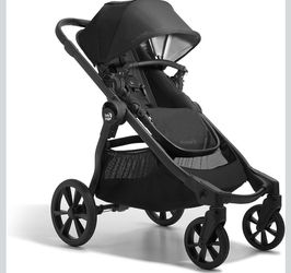 Baby Jogger City Select 2 Single-to-Double Modular Stroller Eco Collection Lunar Black