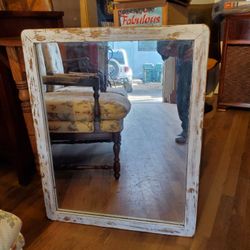 Antique Farmhouse Mirror 