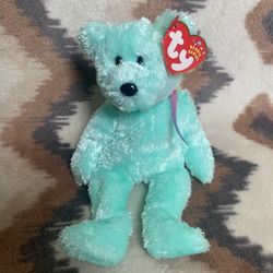 Ty Beanie Babies Sherbert 2001 Bear Plush Stuffed Animal Toy Gift