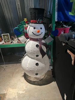 Christmas snowman 5ft