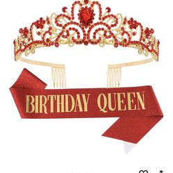 Birthday Crown And Sash