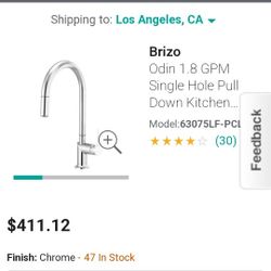 Kinchen Faucet Vrizo Crome