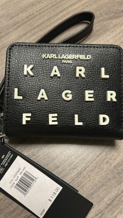KARL LAGERFELD PARIS Leather Wallet