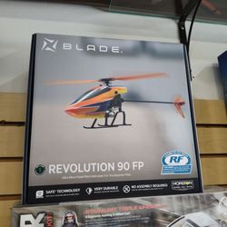 Blade 90 RC helicopter for beginner with a full size remote controller