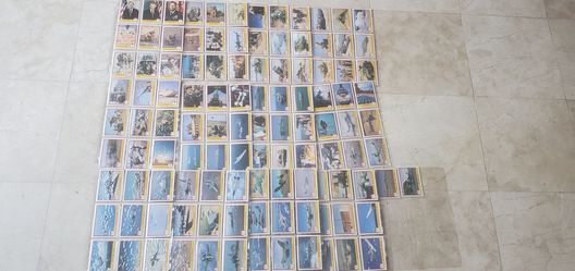 Pacific Desert Storm Military Trading Cards Large Lot