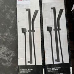 Delta - 3-Spray Patterns Wall Mount Handheld Shower Head 1.75 GPM in Matte Black 