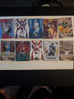Football Cards - 20 Serial Numbered Quarterbacks