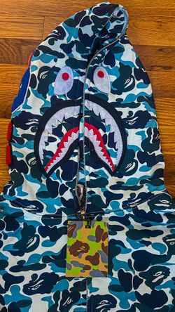 Bape ‘Sky Blue’ Hoodie - Size Large
