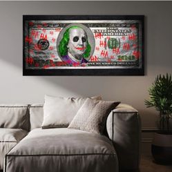 Canvas Art/ 100 Jokes- Mad Money 