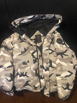 Black and Grey Camo Canada Goose