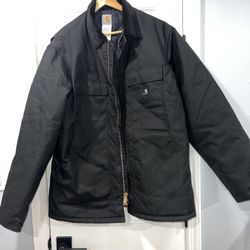 Carhartt Yukon Extremes Insulated Coat In Black