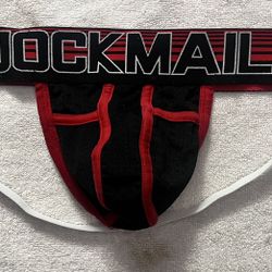 JOCKMAIL Men’s Gym Contrast Mesh Jockstrap Medium 