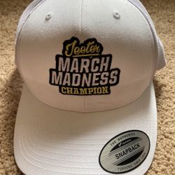 Jeeter March Madness Champion Snapback + Pins