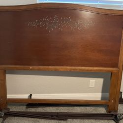 FREE Queen Headboard And Frame