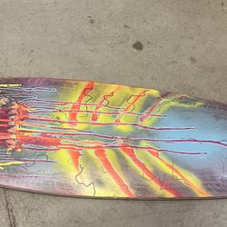 Custom Painted Longboard Skateboard Cruiser