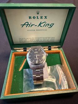 Rolex Air-King Oyster Perpetual Watch with Box