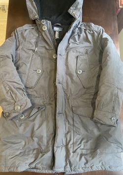 VTG 90s Polo Ralph Lauren Men's Black Down Fill  Sz LG Heavy Coat