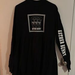 ESTHER LOVES OAF BLACK SALLY SACK DRESS HTF
