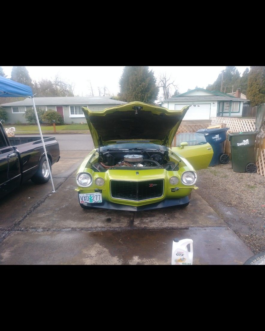 70. 1/2 Camaro R.S. With Split Bumper
