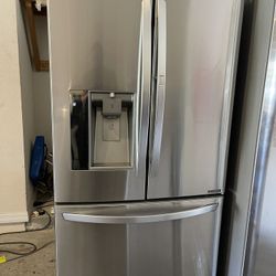 Lg Refrigerator Stainless Steel French Door 
