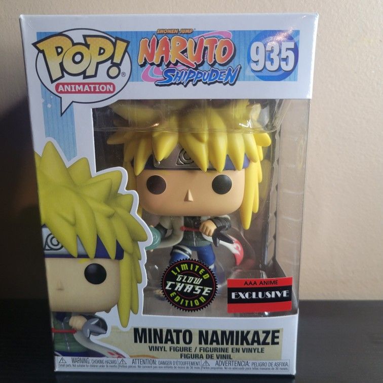 Naruto Shippuden Minato Glow In The Dark Chase Funko POP