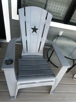 New Set of 3 Adult Size Adirondack Chairs & Table