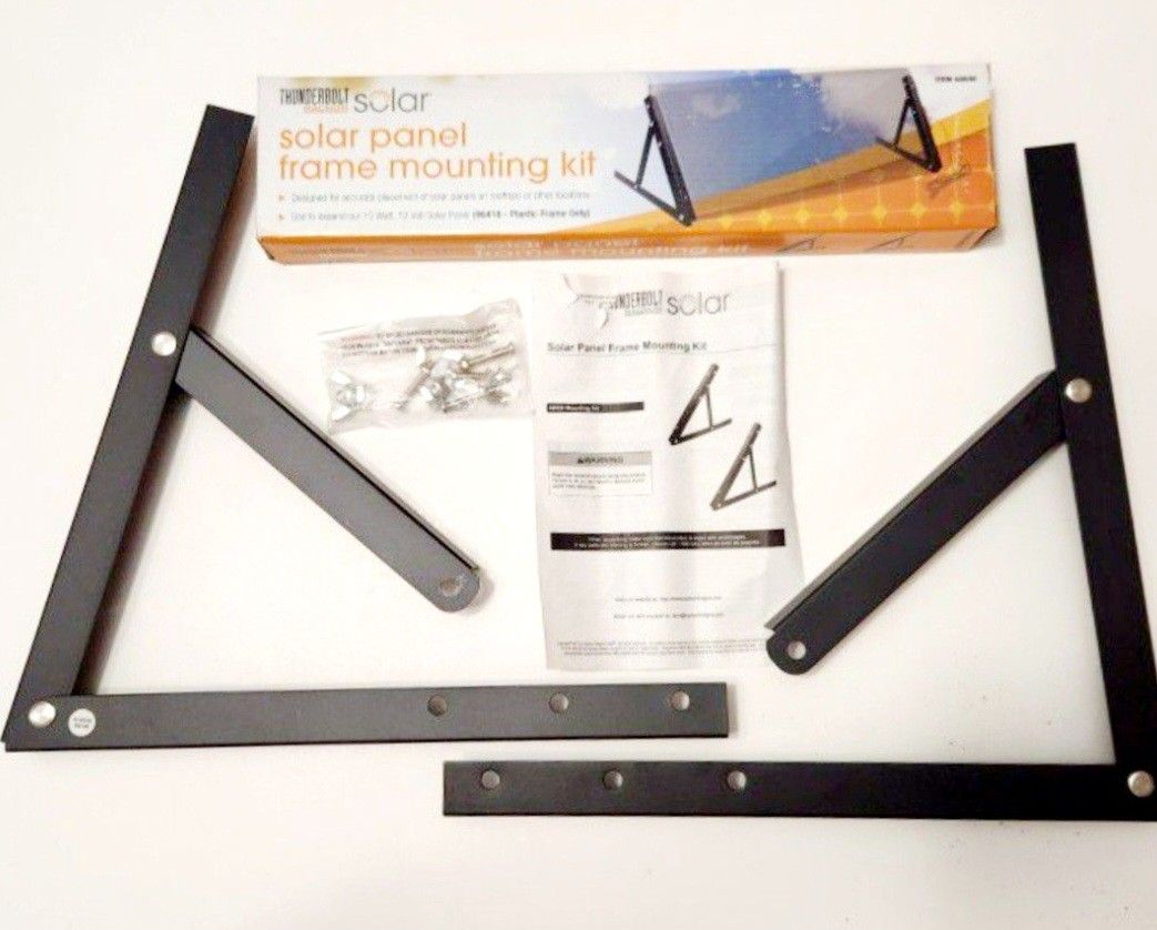 Solar Panel Frame Mounting Kit Harbor Freight Thunderbolt Magnum