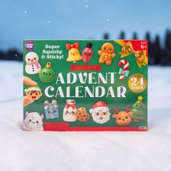 NEW Crazy Fun RMS Mini Taba Advent Calendar 24 Days Super Squishy & Sticky
