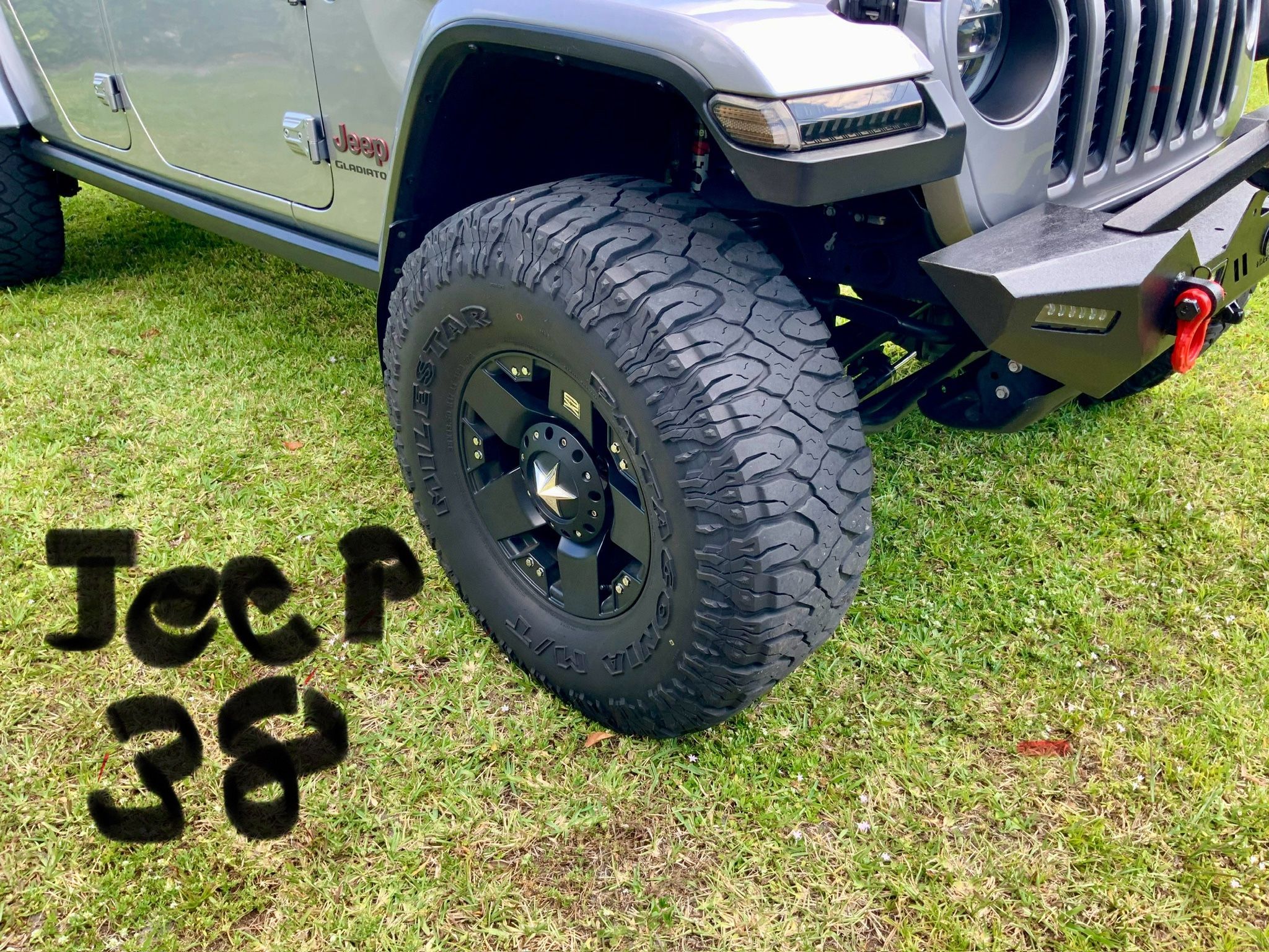 Jeep Wrangler Gladiator Rockstars With 38 Inch Patagonia Milestars Offroad Tires Universal 5 Lug Your Truck Needs To Be Lifted