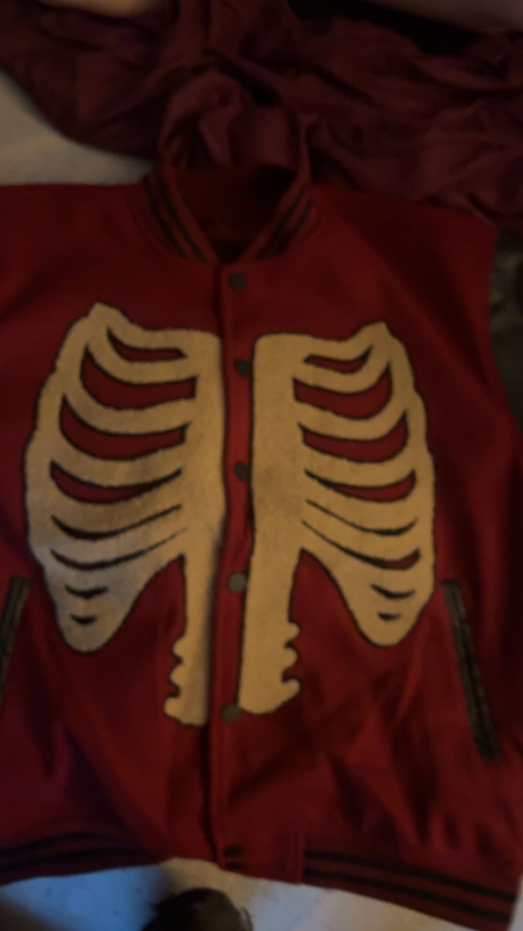 Red Skeleton Jacket