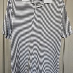 BEN HOGAN PGA GOLF POLO SHIRT - WHITE, BLACK