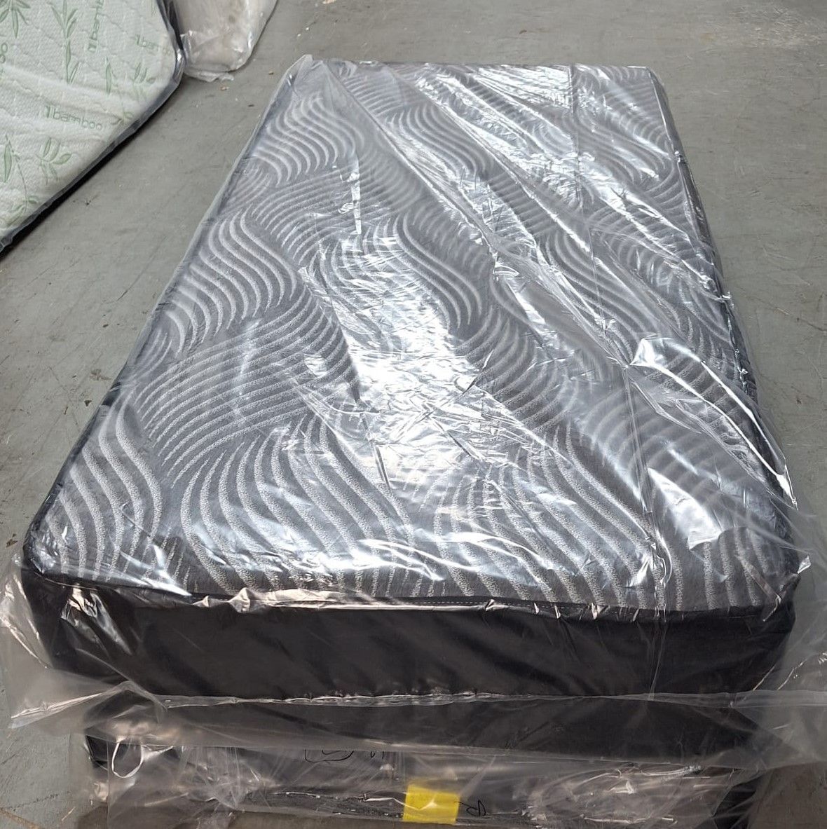 Twin Plush Mattress Only in Plastic Fast Delivery Limited Time Deal