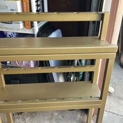 Metallic Wine Racks. Set Of 3