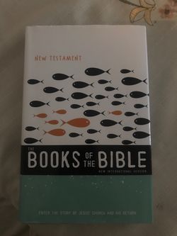 NIV, The Books of the Bible: New Testament, Hardcover: Enter the Story of Jesus