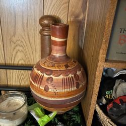 Antique Mexican Water Vase