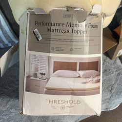Threshold Memory Foam Mattress Topper