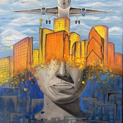 Cuadro Realizado Por Mi. Con Un Valor Sentimental 