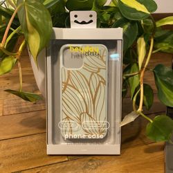 New Heyday iPhone 12 & 12 Pro Mint Green Floral phone case