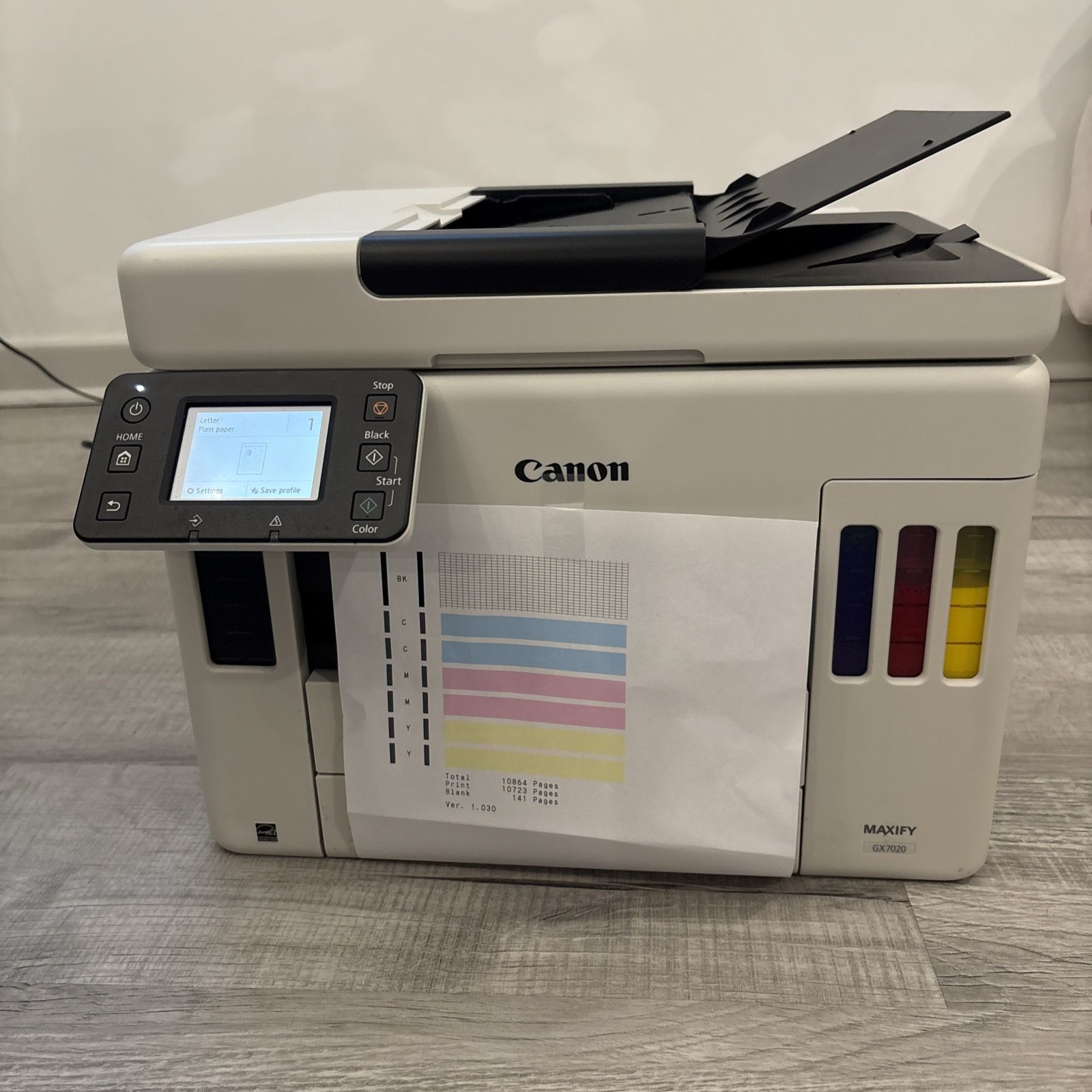 Canon Maxify GX7020 Multi Color Wife Printer/scanner/copier
