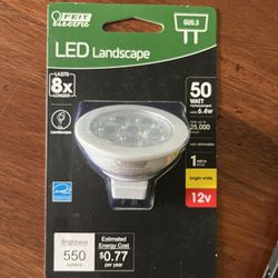 LED Landscape 50 Watt Lightbulb- Qty 2