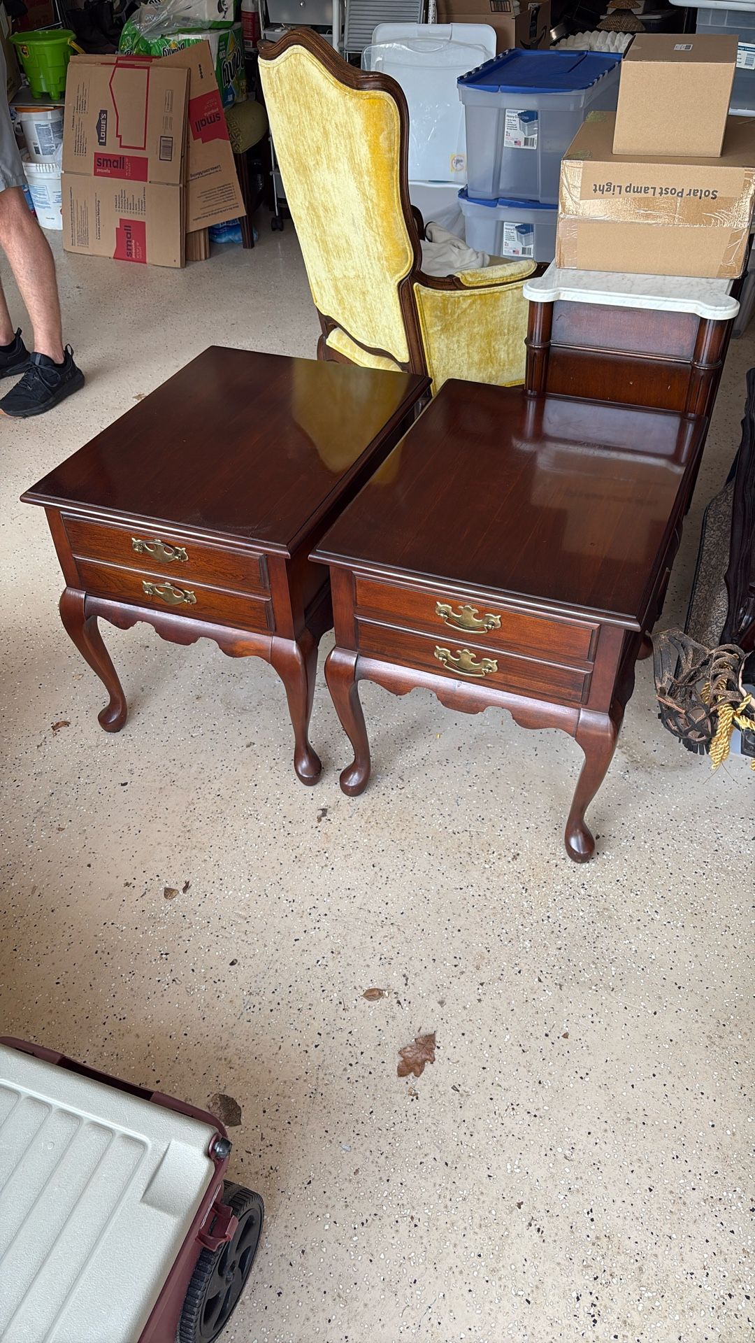 2 Cherry End Tables