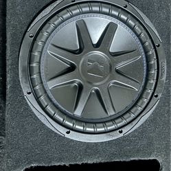 Kicker Amp & Speaker 12”