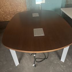 Conference Table With Electric 