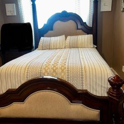 Queen Bedroom Set Includes Mattress And Box Spring