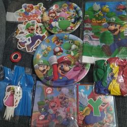 Mario Birthday Party Supplies 