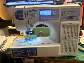 Brother HC1850 Computerized Sewing & Quilting Machine w/ Case