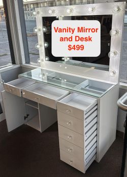 Vanity With LED Lights